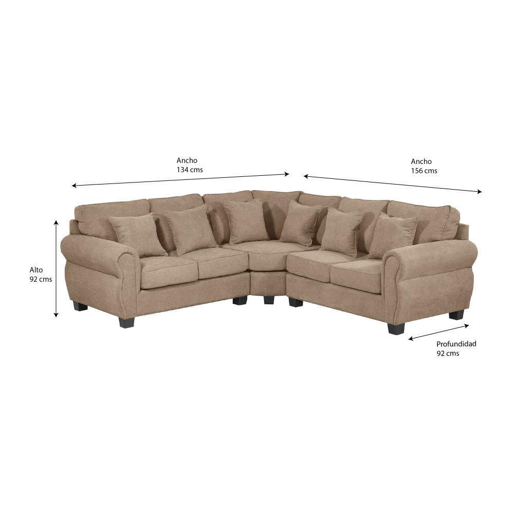 Sofa Seccional Innova Mobel Gales image number 1.0