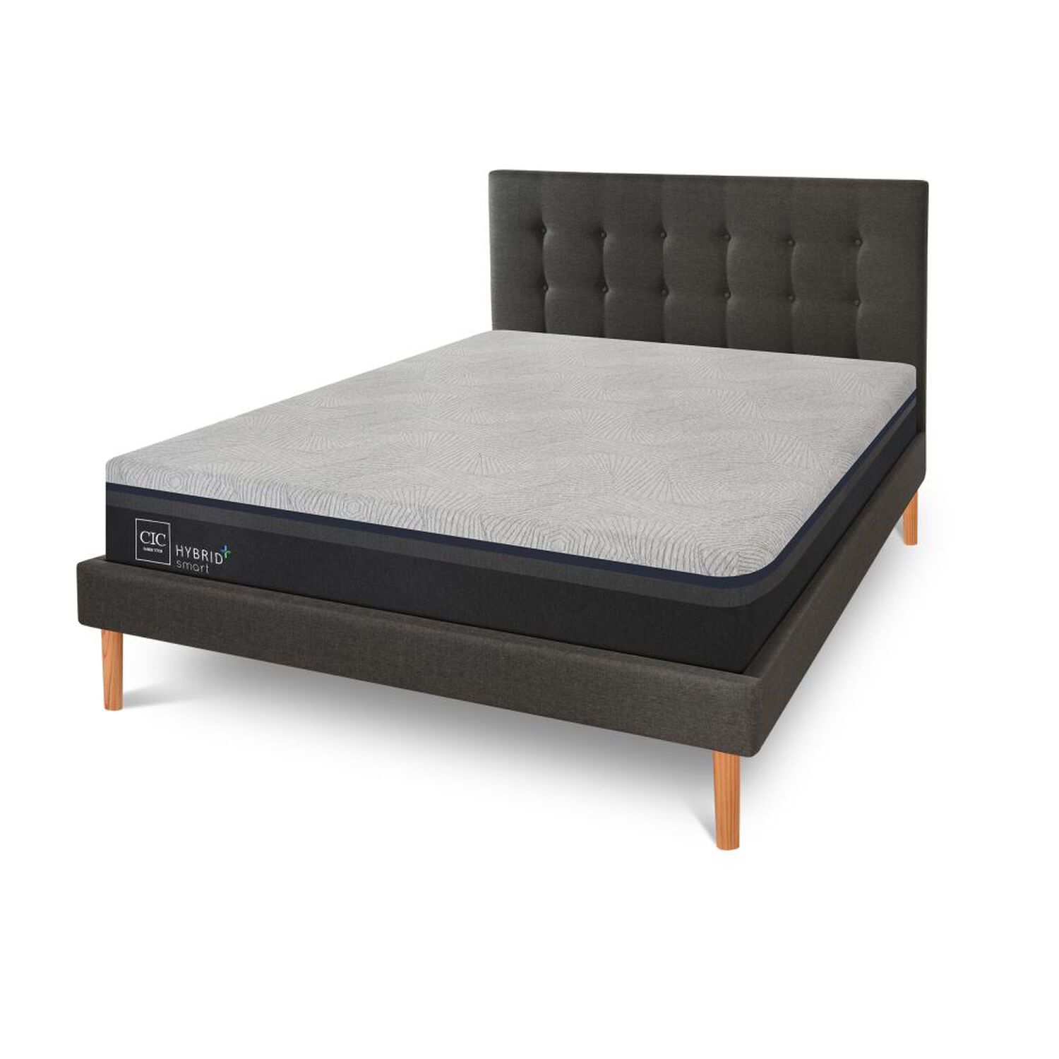Cama Europea Cic Hybrid Plus / King / Base Normal image number 4.0