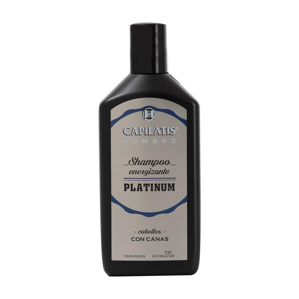 Shampoo Energizante Platinum 370 Ml Capilatis image number 0.0