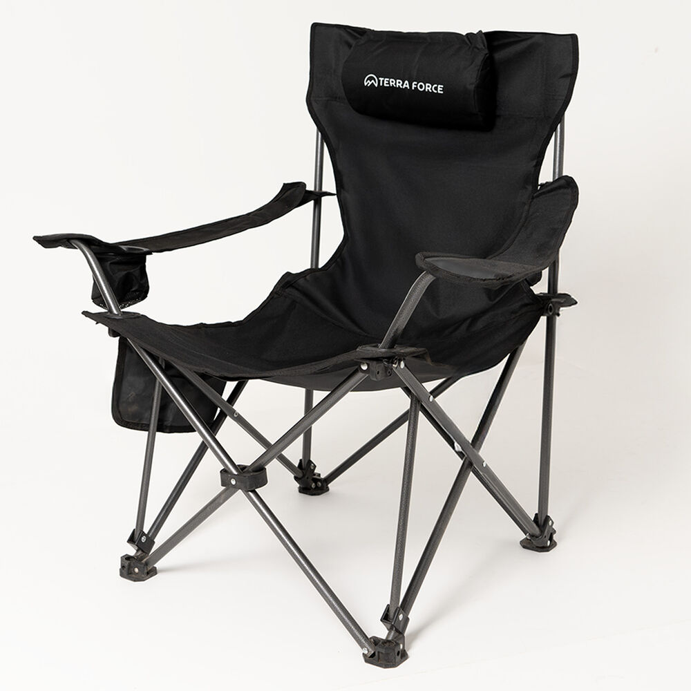 Silla Plegable Camping Con Apoya Brazos Y Pies Premium image number 4.0