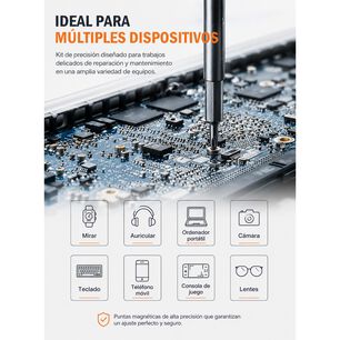 Juego Destornillador 24 Puntas Magn&eacute;ticas Para Celulares