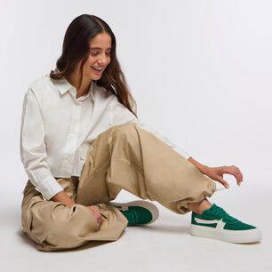 Pantal&oacute;n Parachute Tiro Alto Cargo Mujer Freedom
