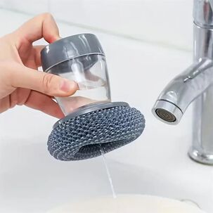 Fregador Ollas Acero Inoxidable Mango Ergonómico Durable