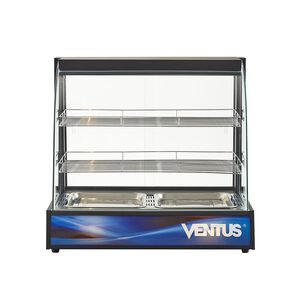 Ventus Vitrina Mantenedora De Calor Curva Vmcd-2 Sobremesa