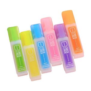 Set 6 Resaltadores Fluorescentes Variados Papeleria Creativa