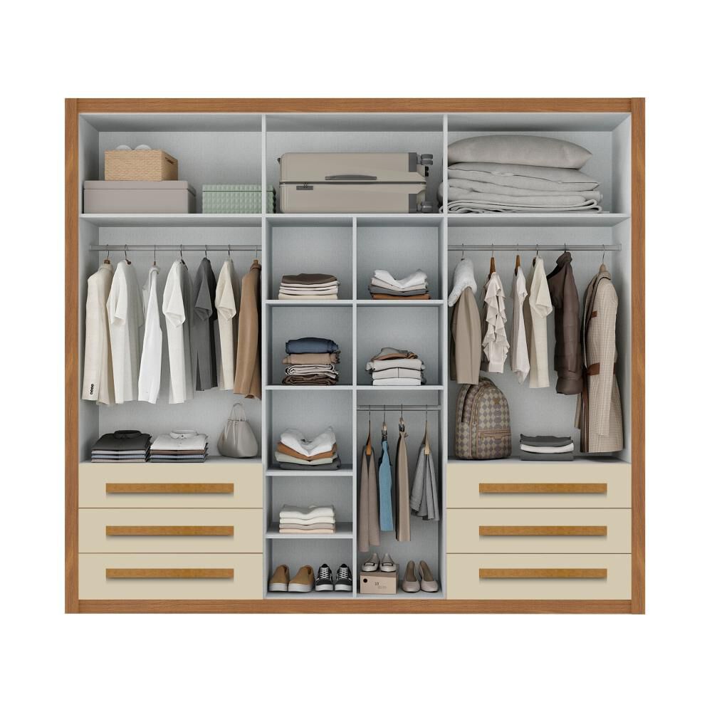 Cl&oacute;set Di Poretti Design Closet Venetto / 6 Puertas / 6 Cajones image number 1.0