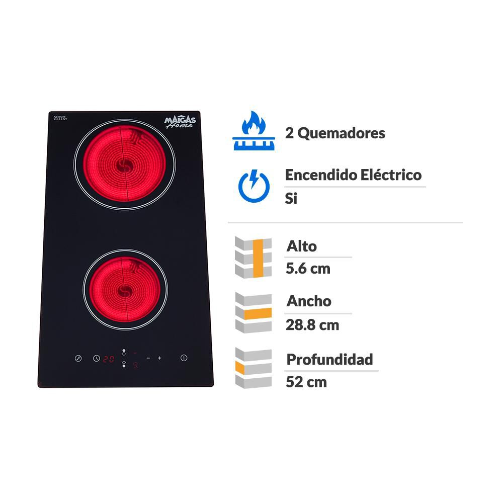 Encimera Eléctrica Maigas CEI02 / 2 Quemadores image number 1.0