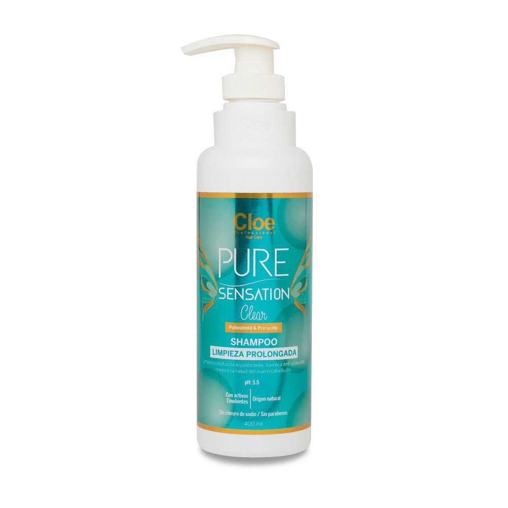 Shampoo Pure Sensation Clear Cloe 400ml image number 0.0