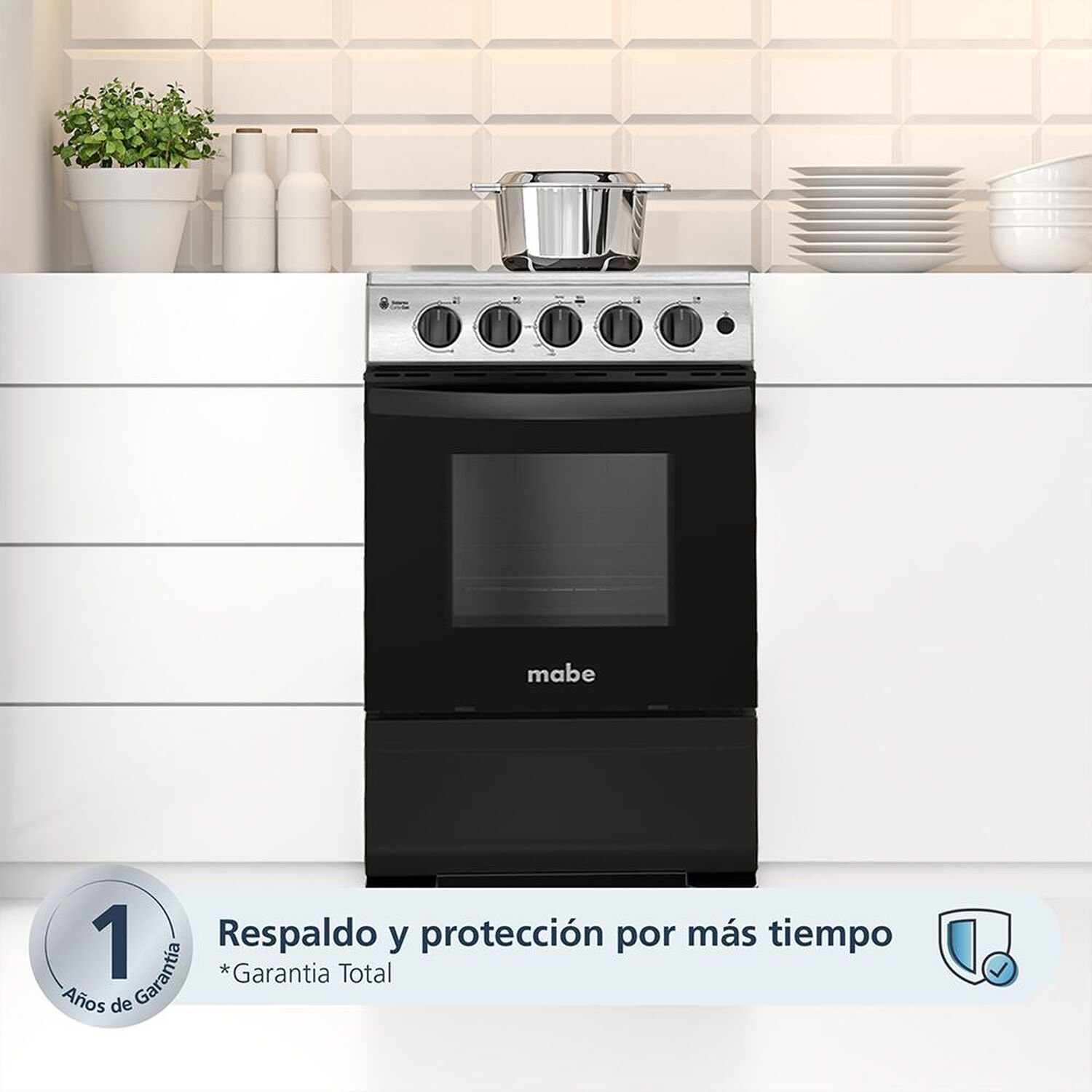 Cocina A Gas Mabe CMC5115AX0 / 4 Quemadores image number 3.0