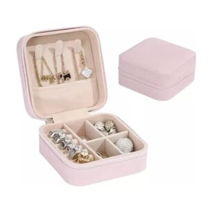 Joyero Estuche Organizador - Rosado
