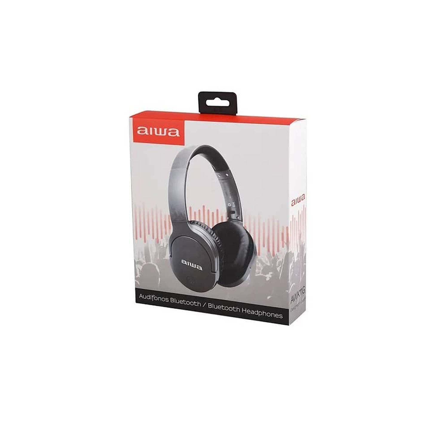 Aud&iacute;fono Bluetooth Aiwa 5.0 Aw-k11b image number 1.0