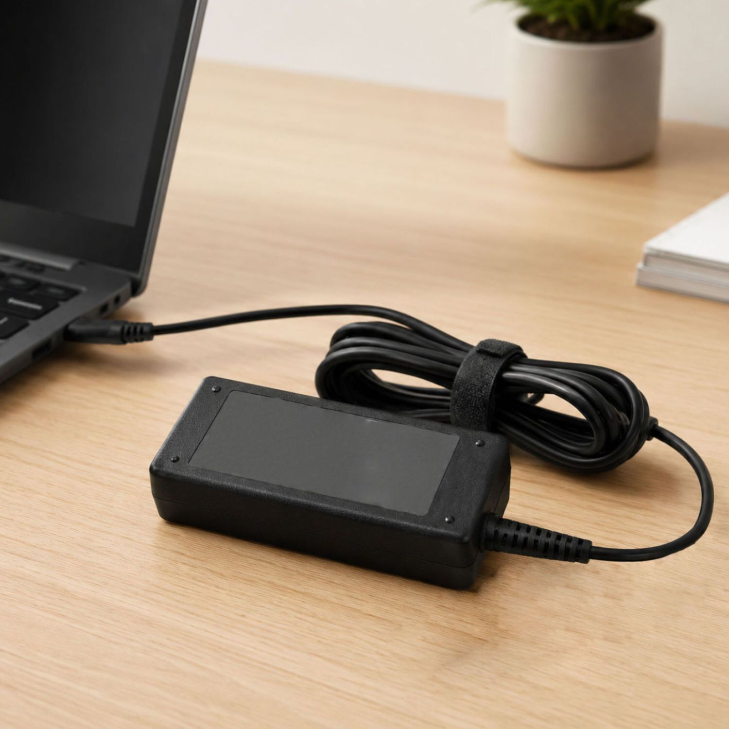 Cargador Hp 90w Smart Ac Adapter (pfc, Blue Tip, 4.5mm) image number 1.0