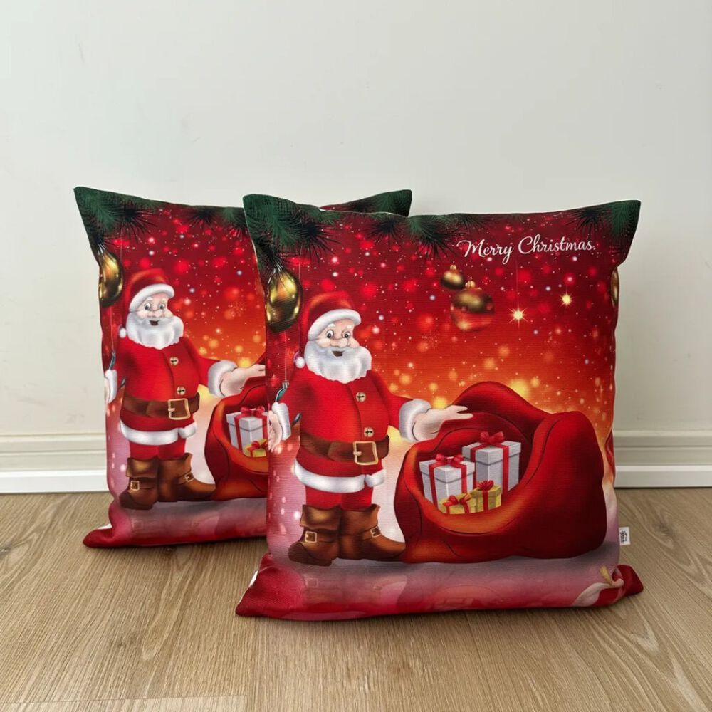 Set De 2 Cojines 45x45cm Navidad - Merry Christmas image number 4.0