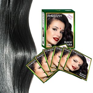 Ameerah Henna Black 10 Gr X 6 Sachets