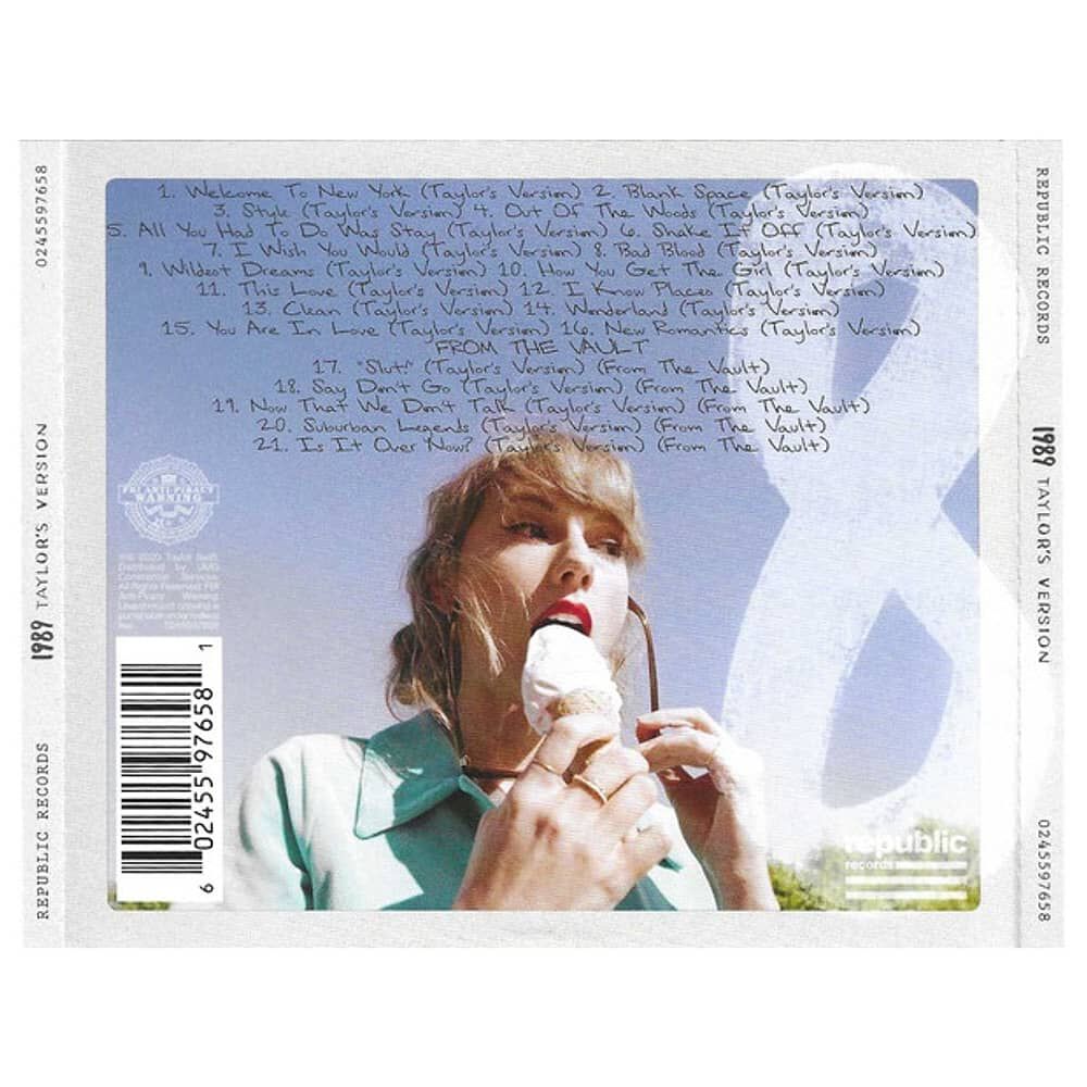 Taylor Swift - 1989 - Taylor's Versions (aquamarine Green) | Cd image number 1.0