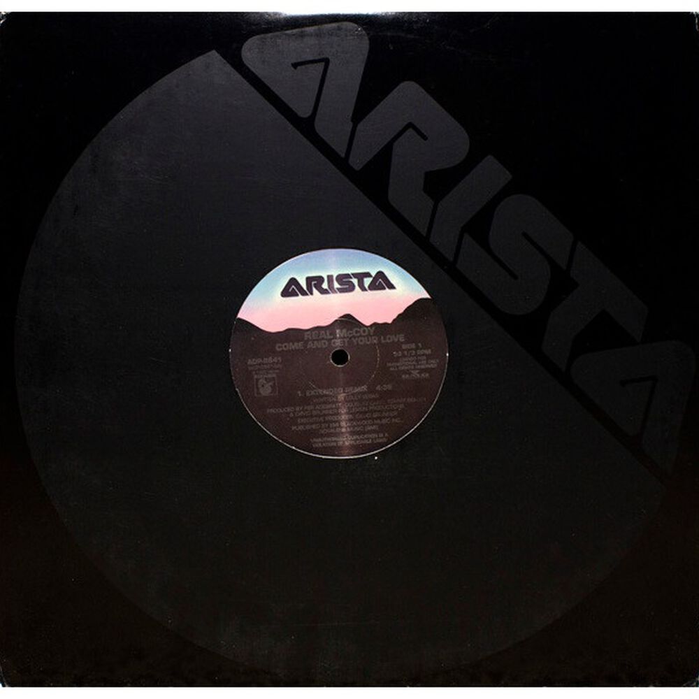 Real Mccoy - Come And Get Your Love | 12'' Maxi Single Usado image number 0.0