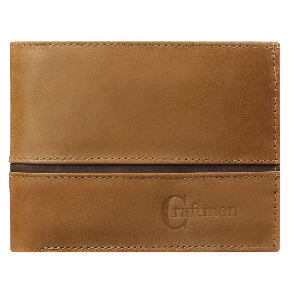 Billetera Hombre Craftmen Cuero Natural image number 0.0