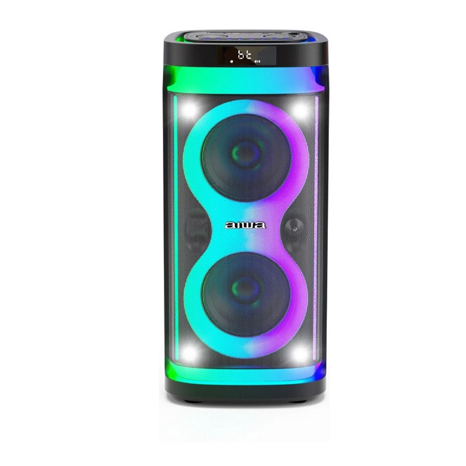 Parlante Bluetooth Aiwa Aw-poh4d Karaoke Tws Led image number 0.0