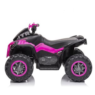 Cuadrimoto A Batería Sport Road Rosa Bebesit