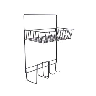 Organizador Colgante Met&aacute;lico Hogar 34 Cm 2 Pisos Almacenamiento