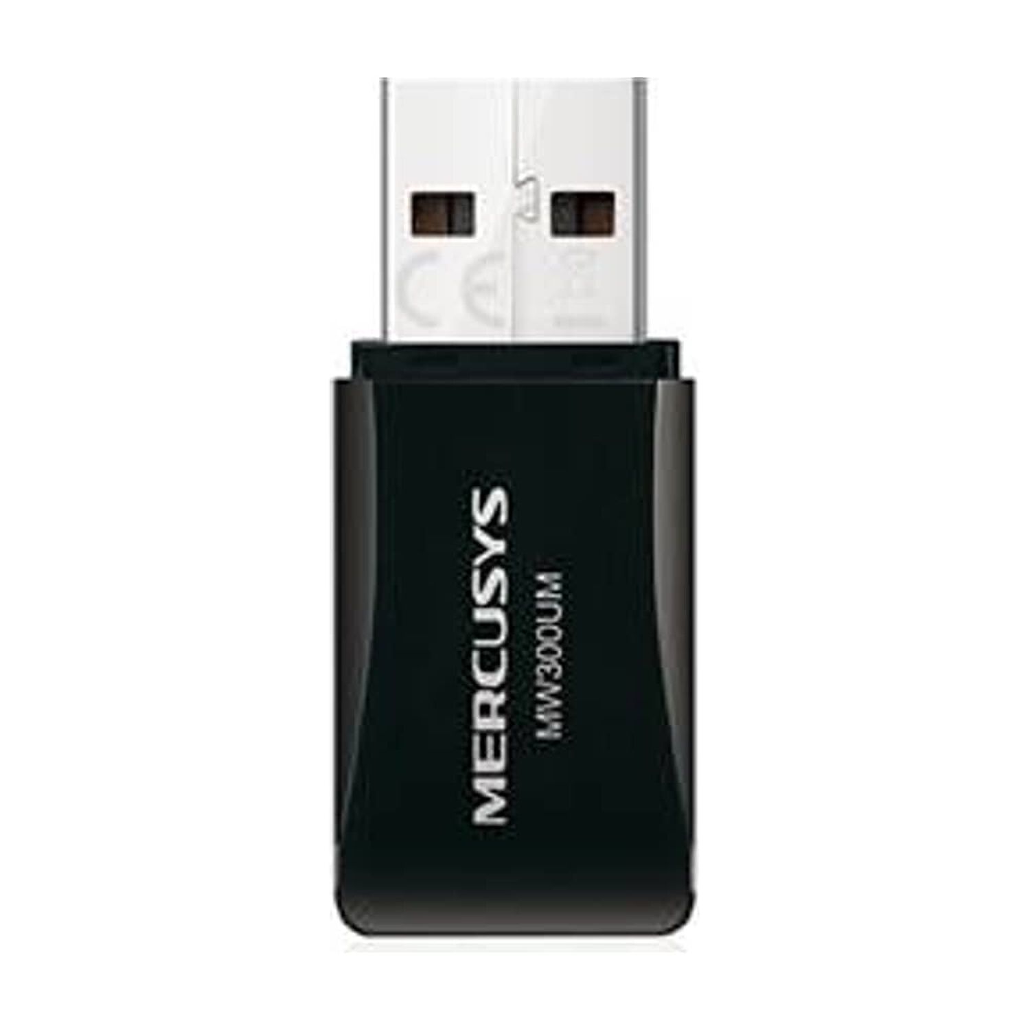 Mini Adaptador Usb Inal&aacute;mbrico Mercusys Mw300um, 300mbps, Bot&oacute;n Wps image number 0.0