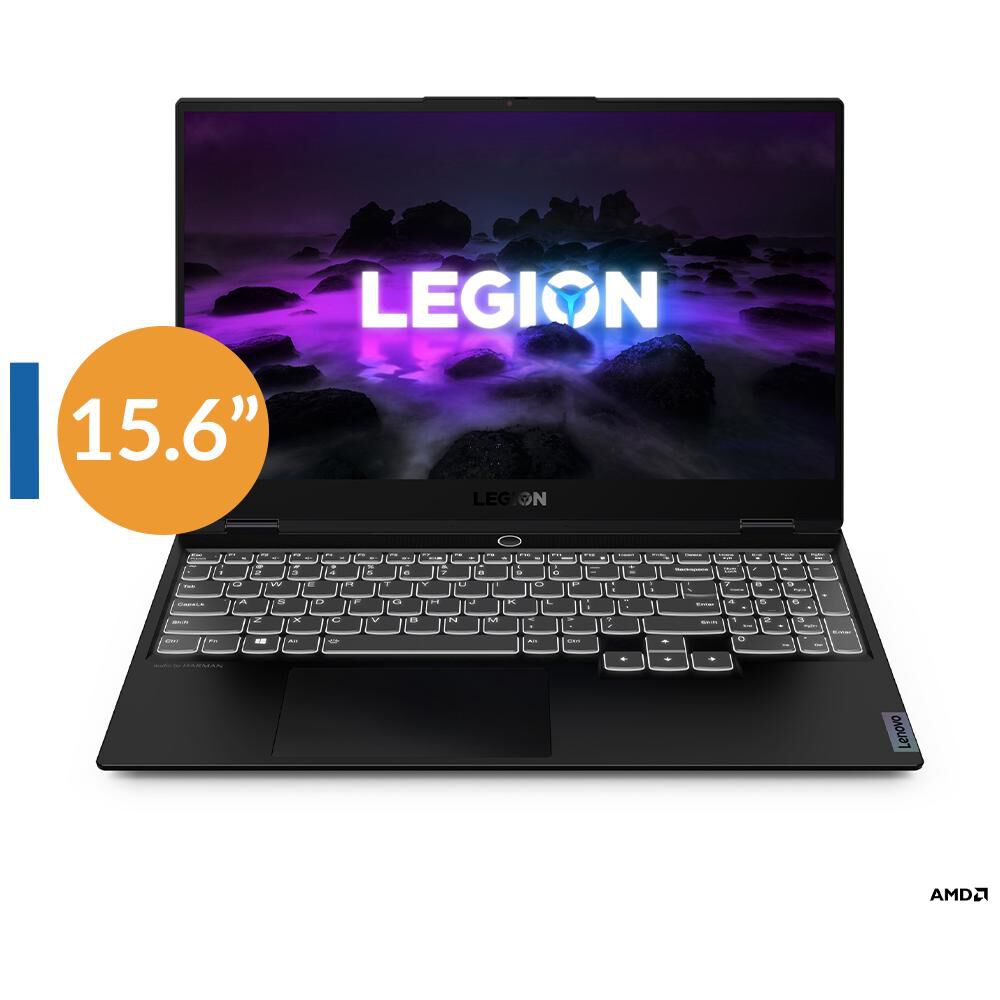 Notebook Gamer 15.6" Lenovo Legion S7 /AMD Ryzen 5 / 16 GB RAM / Nvidia Geforce RTX 3050  TI / 512 GB SSD image number 0.0