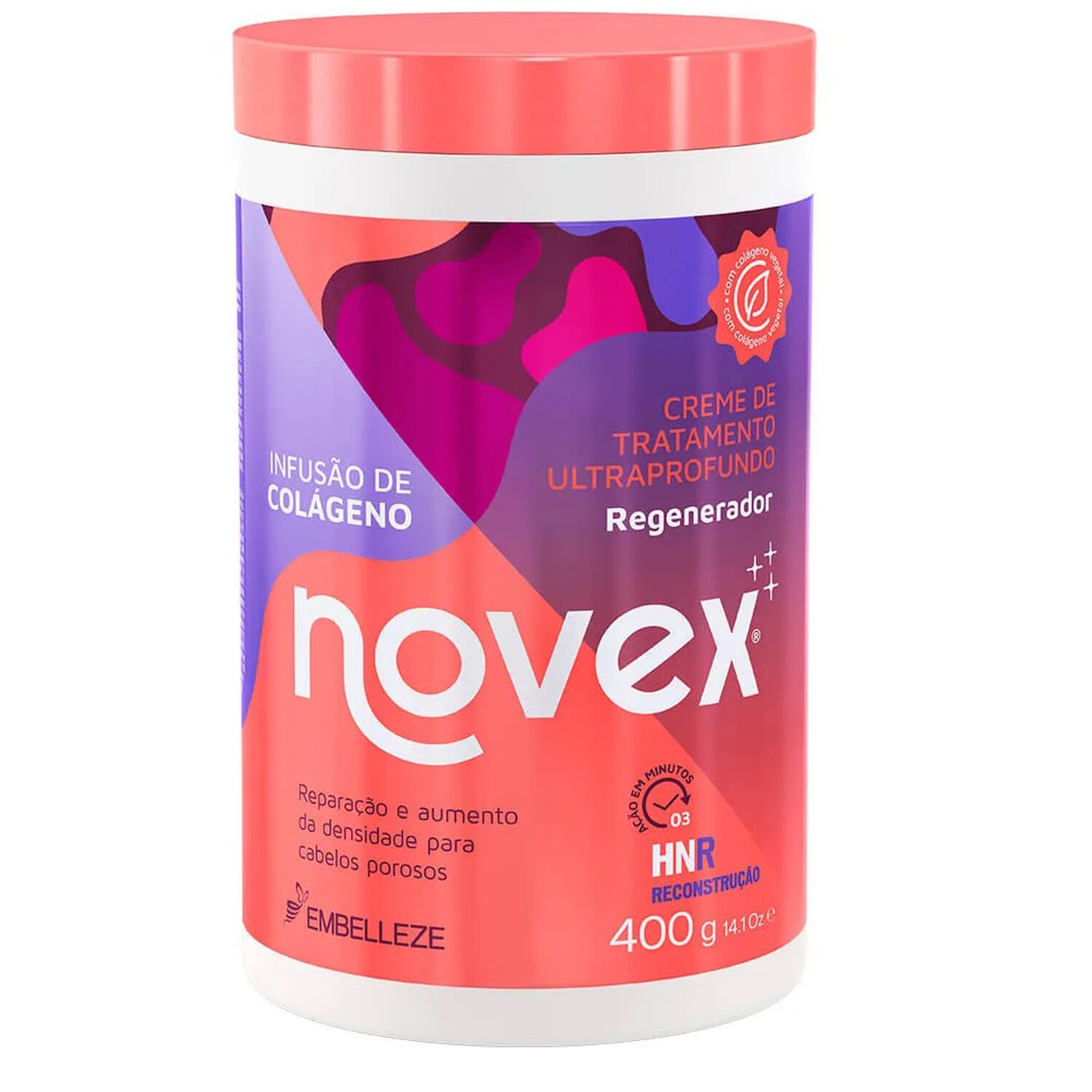 Crema Tratamiento Infusion Colageno 400g Novex.- image number 0.0