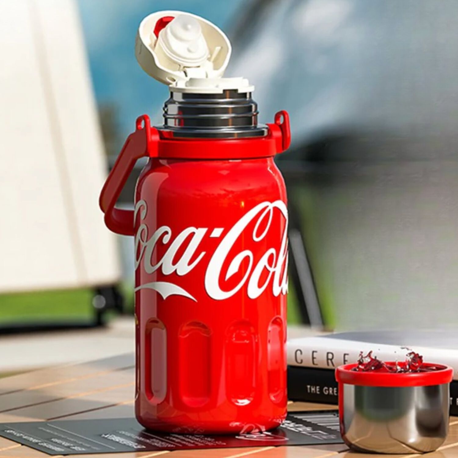 Termo Germ De Acero Inoxidable Coca-cola 1.2l Red Edition image number 5.0