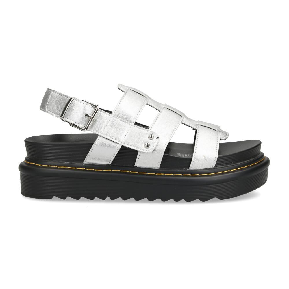 Sandalia Mujer Rolly Go Silver image number 2.0