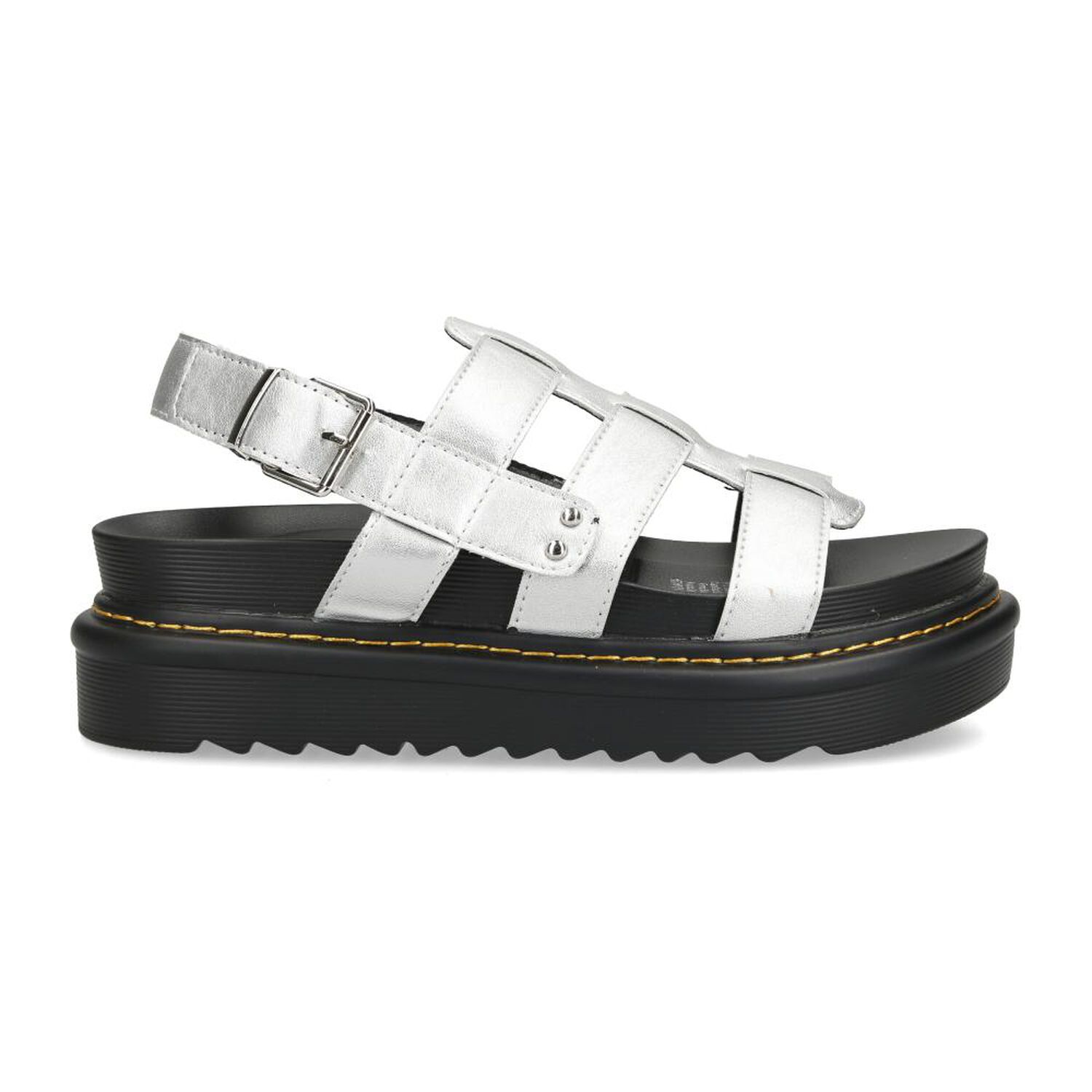 Sandalia Mujer Rolly Go Silver image number 2.0
