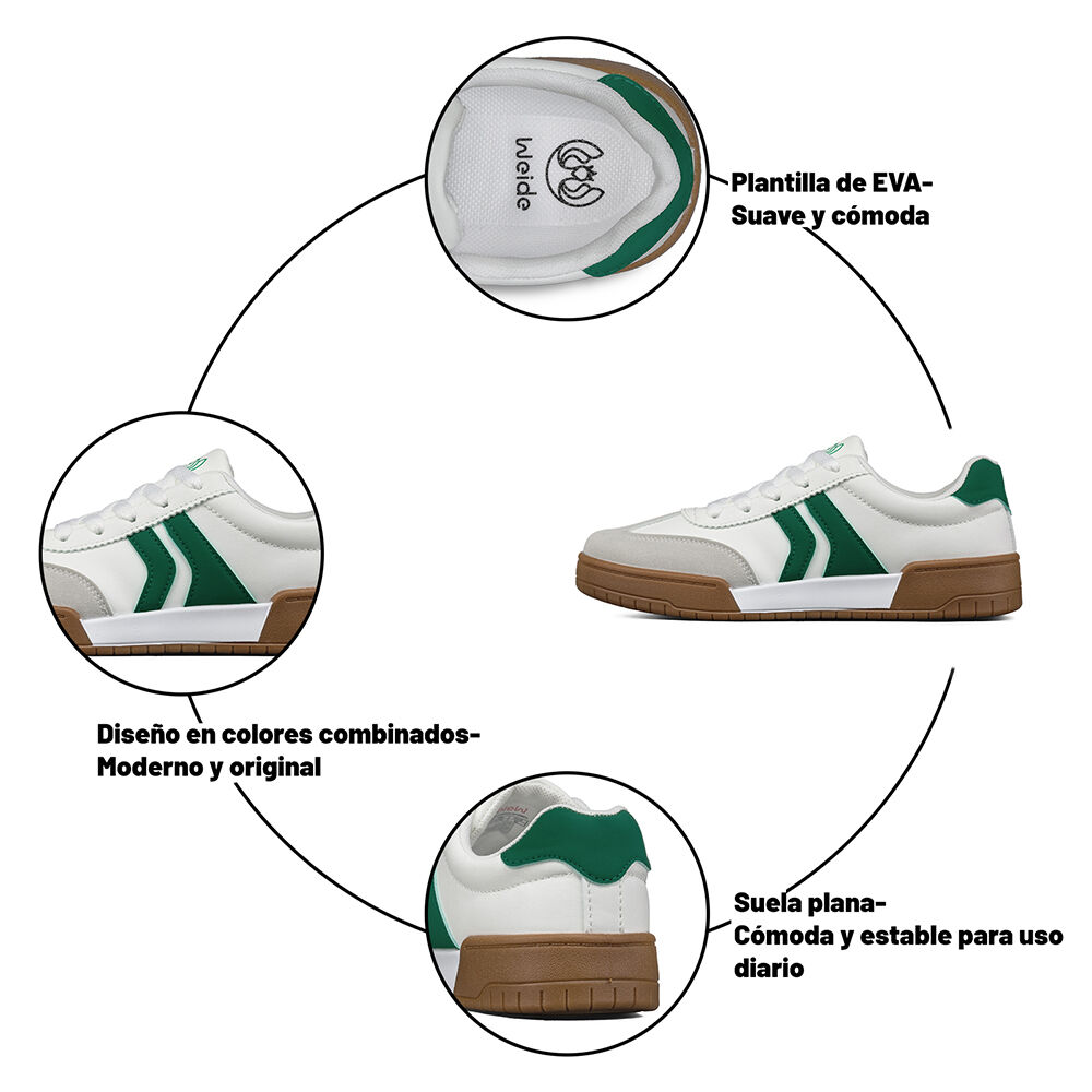 Zapatilla Urbana Deportiva Soft Mujer Weide Tfa310 image number 6.0