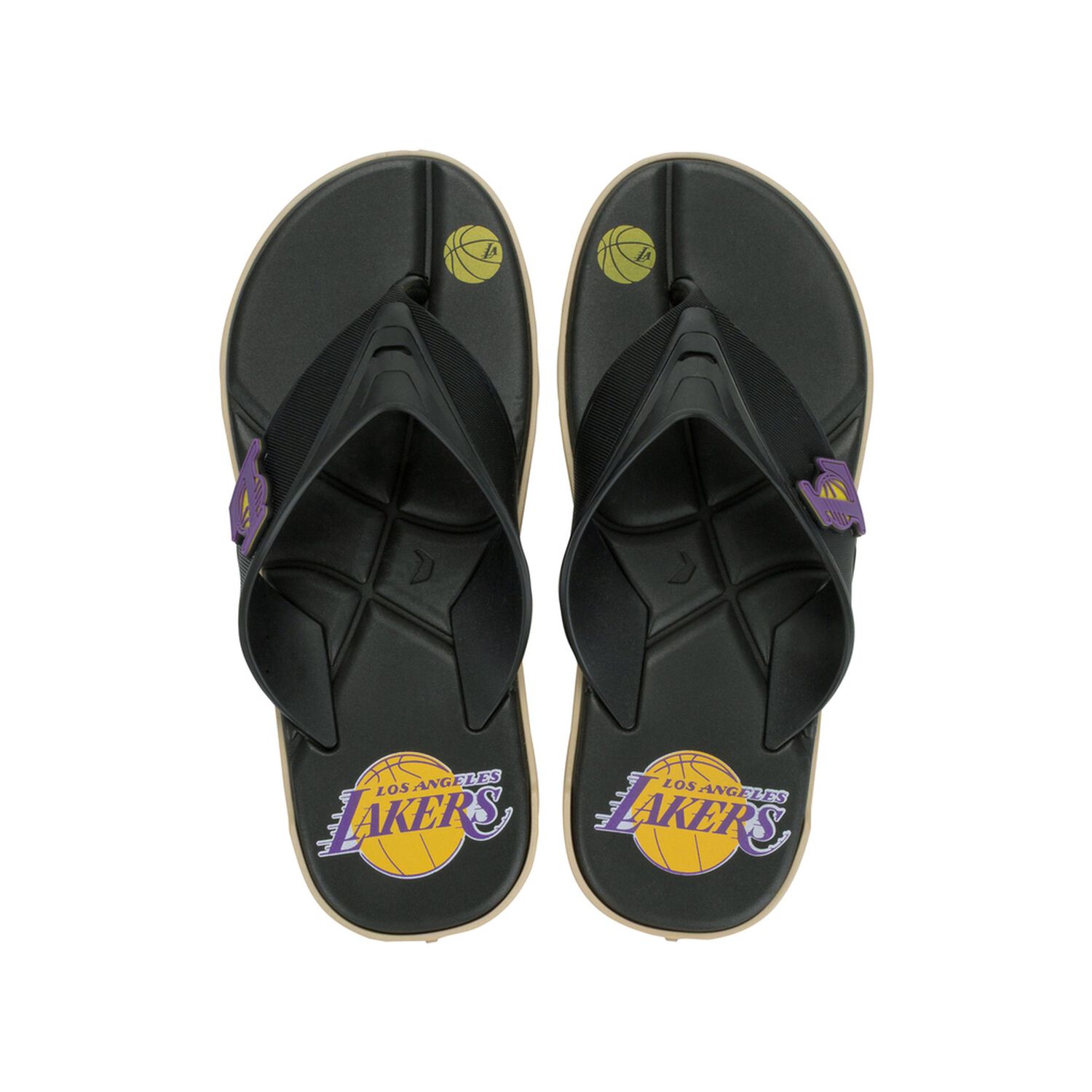 Sandalia Hombre Negro/azul Lakers Shot Nba Rider image number 0.0