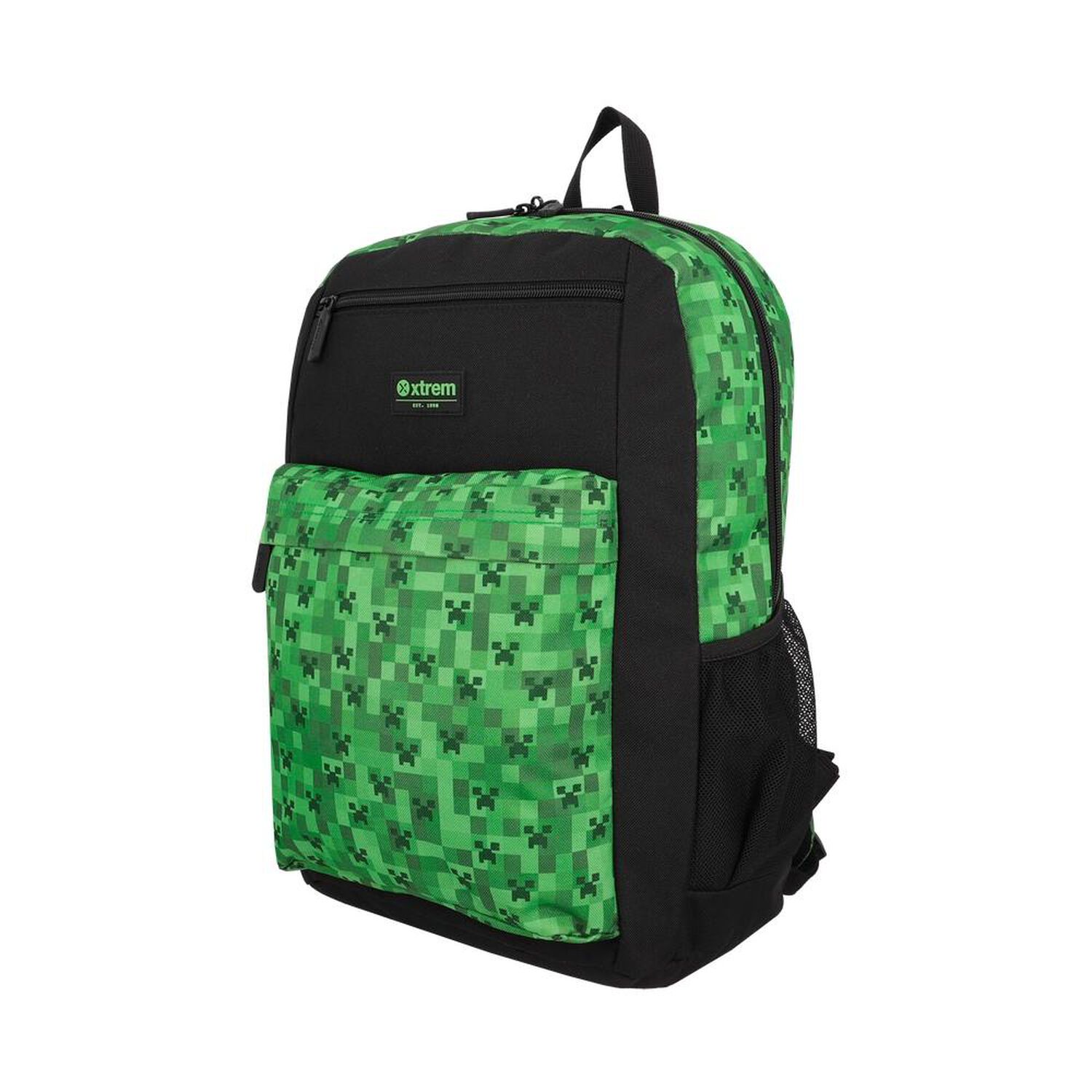 Megapack 6xt Mochila Ni&ntilde;o Xtrem Pixels Verde image number 3.0