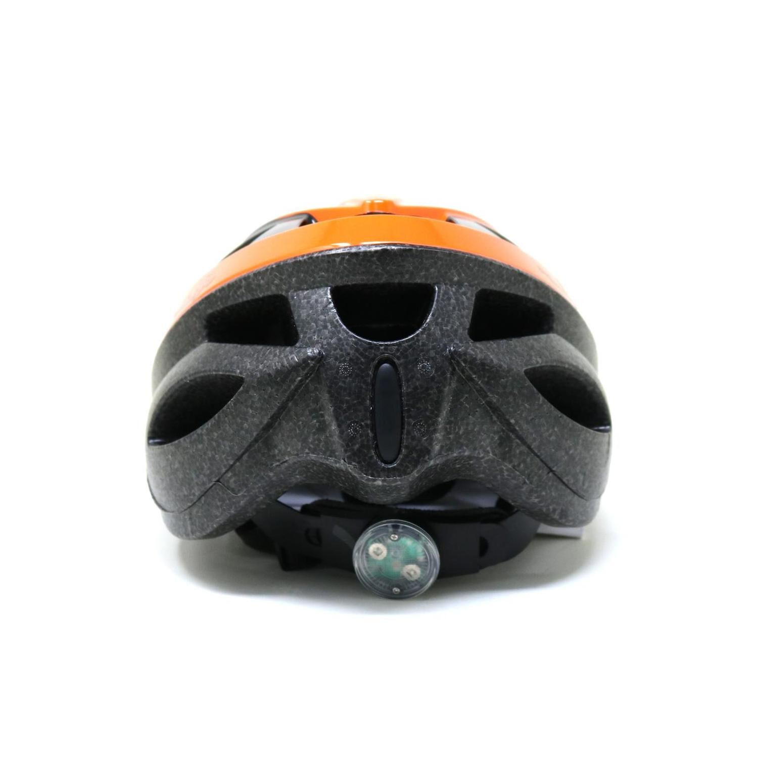 Casco Radical Mountain Mtb Nt Con Luz Naranjo Negro L 58-62cm image number 2.0