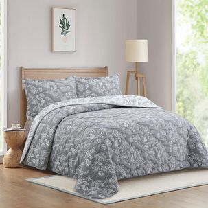 Quilt Andes Jacquard Gris - Gris