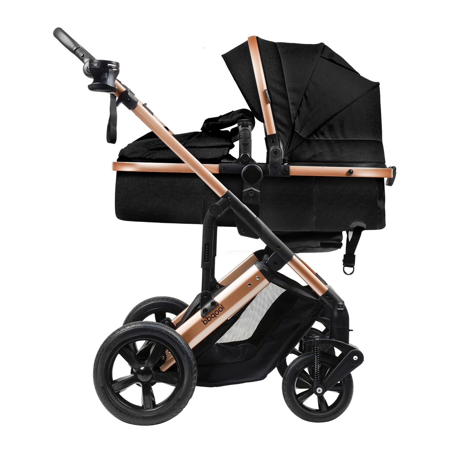 Coche Travel System Zion Negro image number 4.0