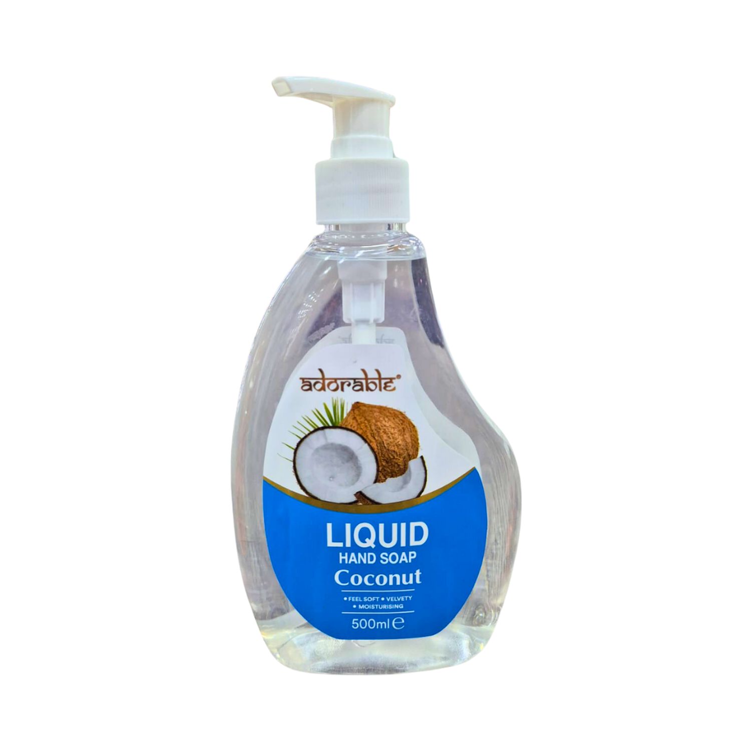 Adorable Jab&oacute;n Liquido Para Manos Coconut 500 Ml image number 0.0