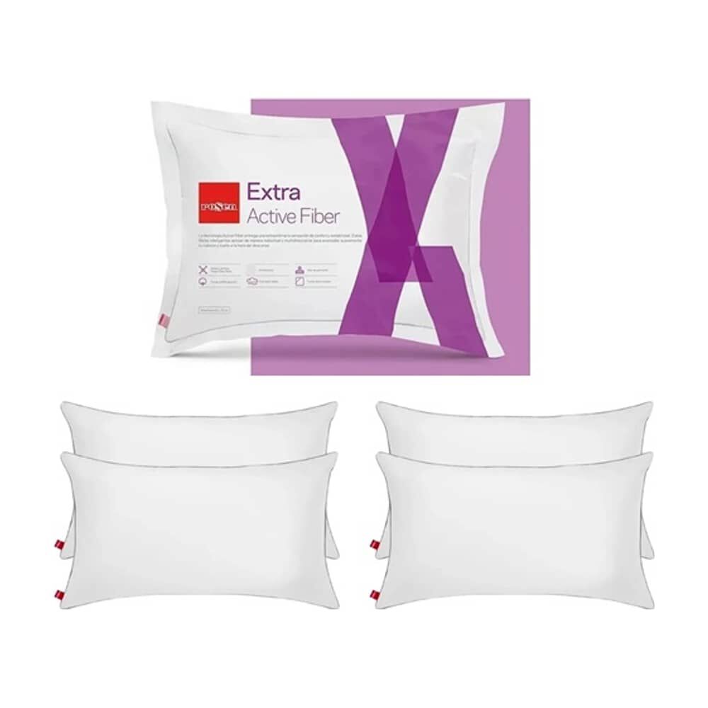 Pack De 4 Almohadas Rosen Extra 50x70 Cm image number 0.0