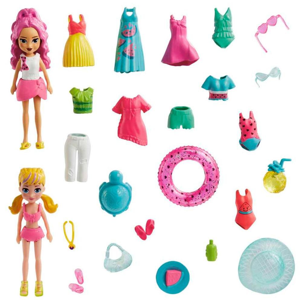 Set De Juegos Mini Muñecas Polly Pocket Hnf51 image number 4.0
