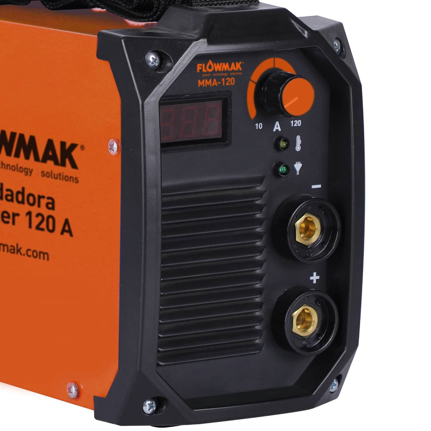 Soldadora Inverter Mma 120 Amperes Flowmak. image number 1.0