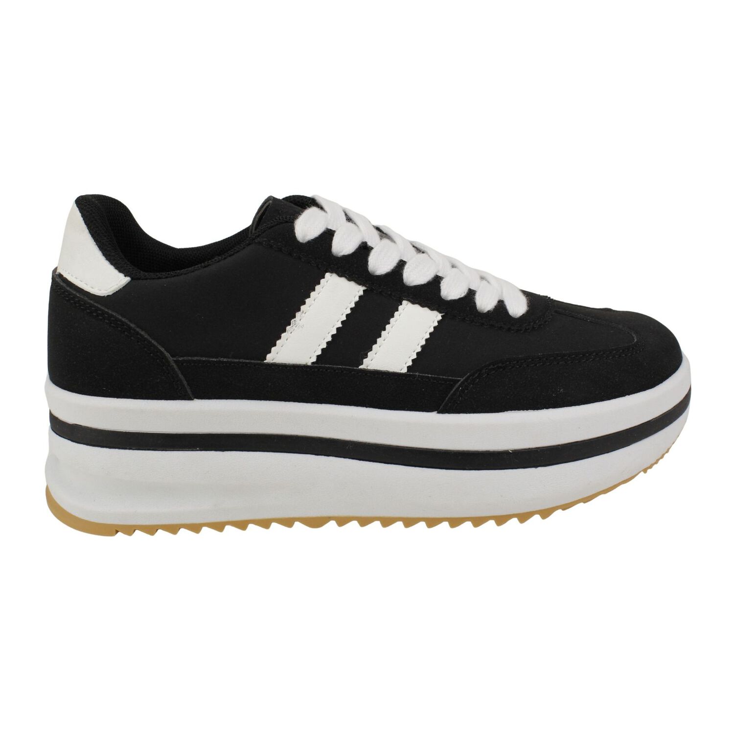 Zapatilla Urbana Mujer New Walk Lrw-295 Negro image number 0.0