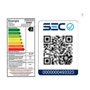 Aire Acondicionado 12000 Btu Split Muro Inverter Anwo + Instalaci&oacute;n B&aacute;sica En Rm