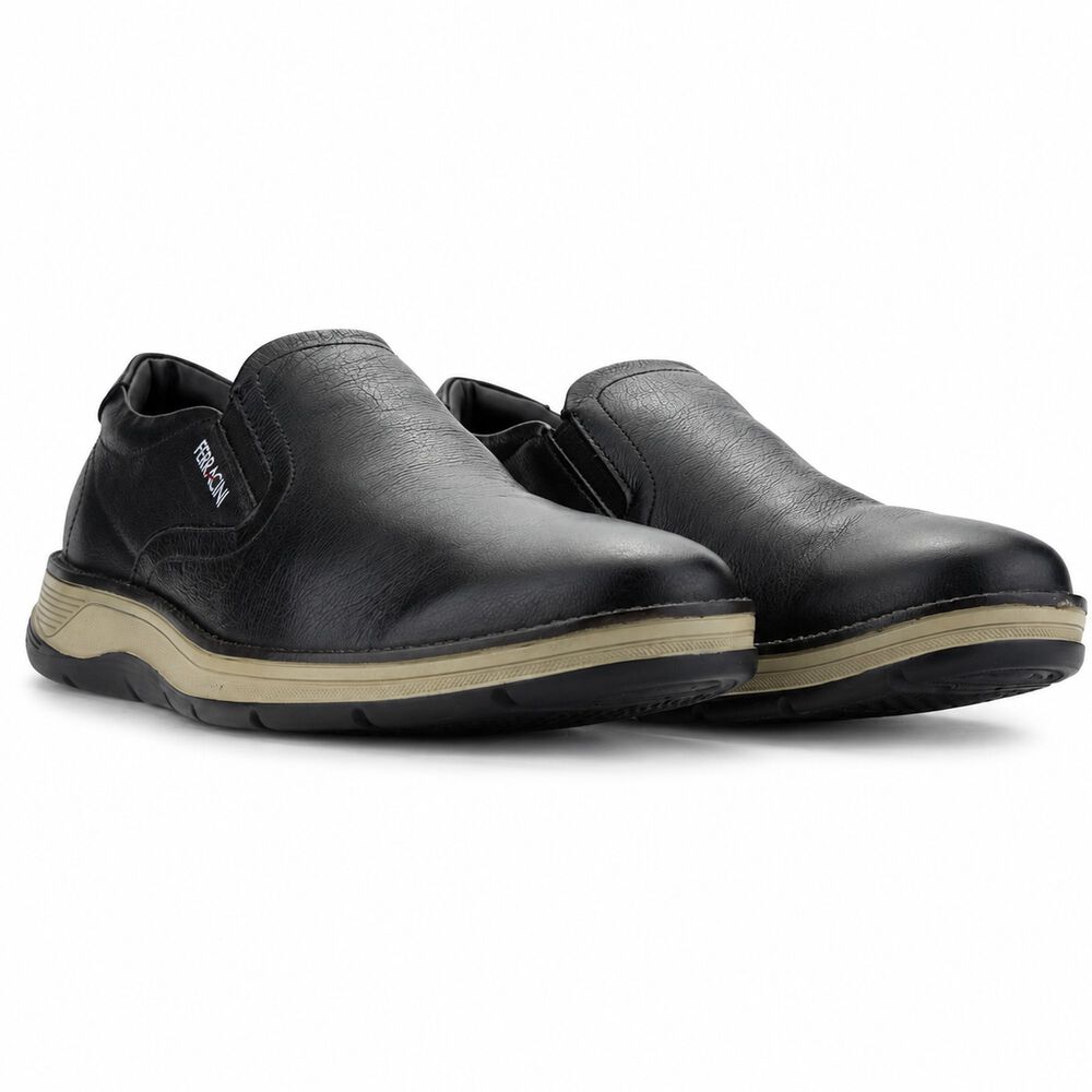 Zapato Ferracini Hombre Fluence 5545-559 Negro Casual image number 4.0