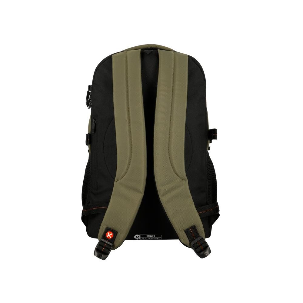 Mochila Notebook Xtrem Denver 6xt Verde Oliva 16" image number 6.0