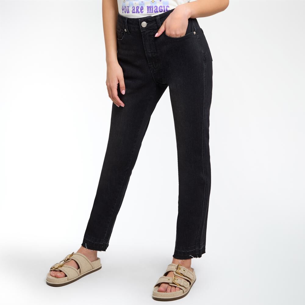 Jeans Tiro Medio Skinny Mujer Freedom image number 2.0