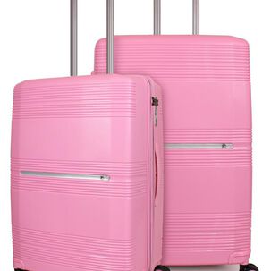 Pack 2 Maletas M+l Rosada Chic F La Maleta De Chile