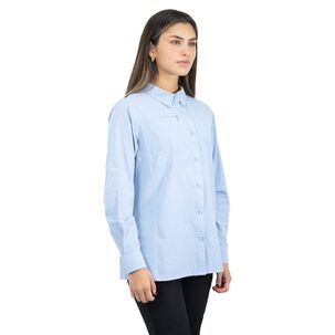 Camisa Hw Duck Dry Mujer Celeste