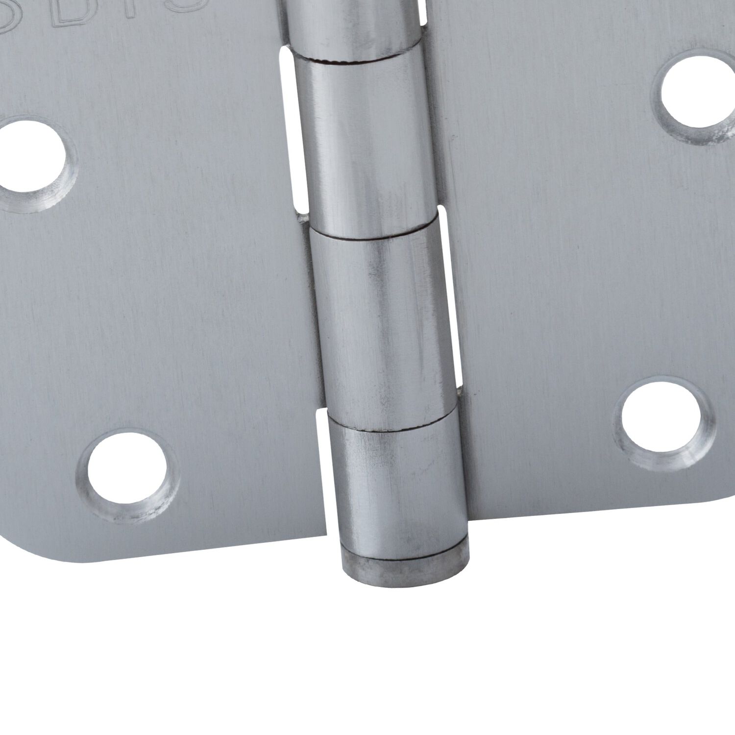 Pack 2 Bisagras Acero Odis 3,5&rdquo;&times;3,5&rdquo;&times;2,0mm Canto Redondo - Plata image number 3.0