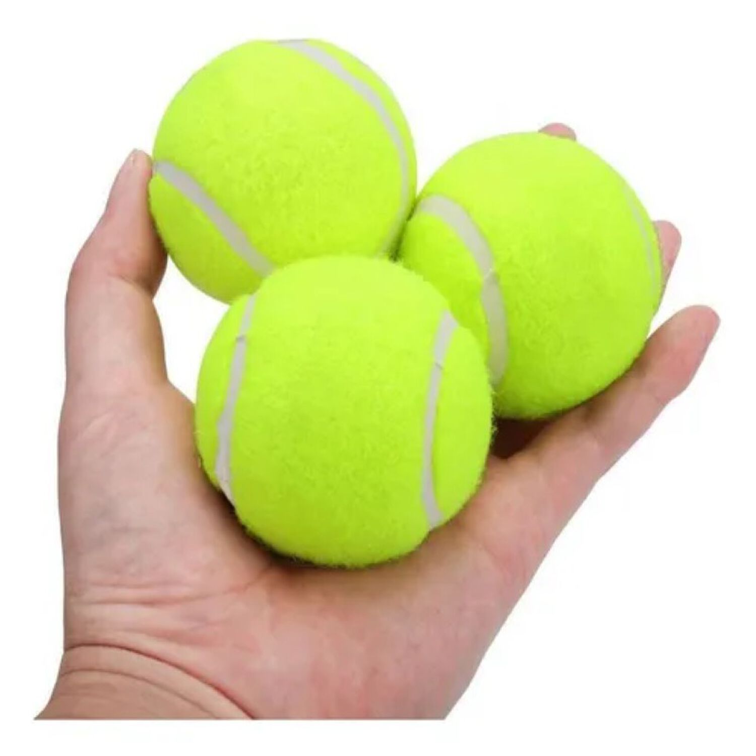 Pelotas De Tenis Verdes - Pack De 3 Unidades image number 3.0