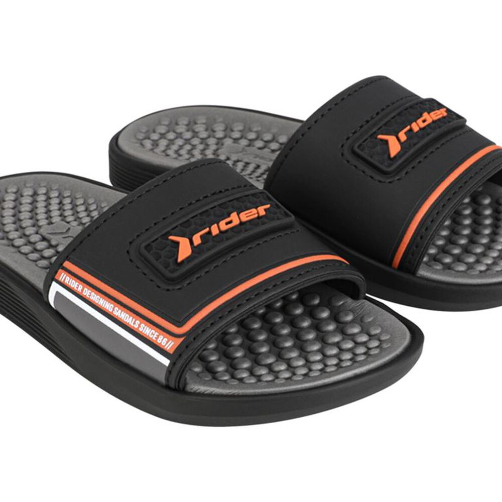Sandalia Hombre Negro Pump Slide Rider image number 0.0